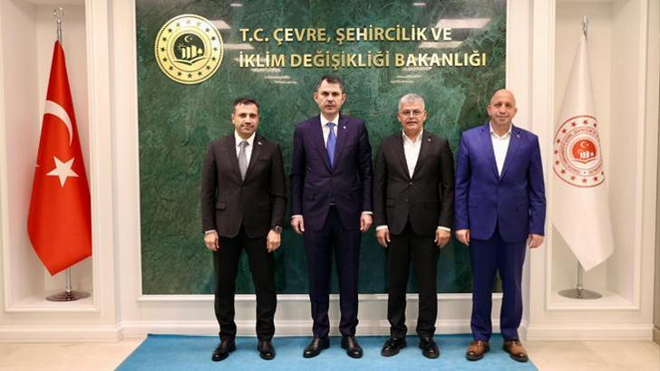 Konyaspor'dan Bakan Murat Kurum'a ziyaret!