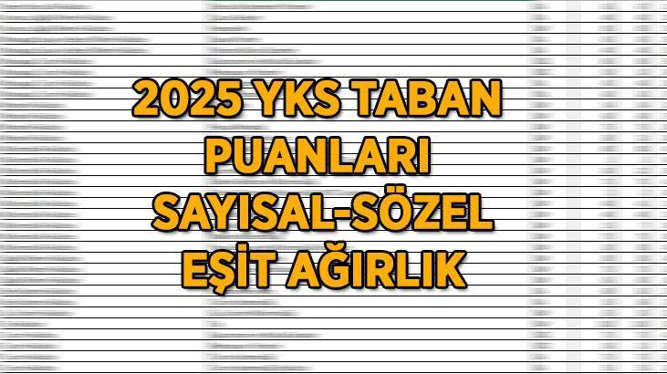 2-4 YILLIK ÜNİVERSİTE TABAN PUANLARI 2025! Sayısal-Eşit Ağırlık-Sözel puan türüne göre alım yapan 4 yıllık lisans bölümleri!