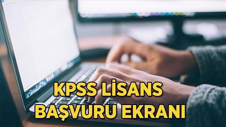 KPSS Lisans başvuruları 2025 başladı! KPSS lisans başvurusu başladı mı, ne zaman başlıyor? KPSS başvuruları nasıl yapılır? KPSS başvuru ekranı