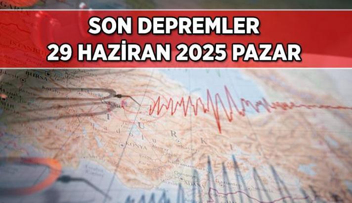 Son dakika deprem haberleri 📌 Bugün nerede, kaç büyüklüğünde deprem oldu? AFAD ve Kandilli Rasathanesi'nin güncel son deprem haberleri