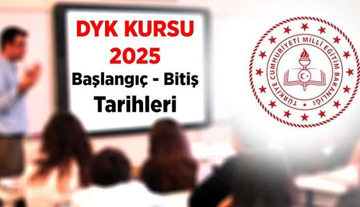 DYK Yaz kursu ne zaman başlıyor? 2025 DYK kursları ne zaman bitiyor?