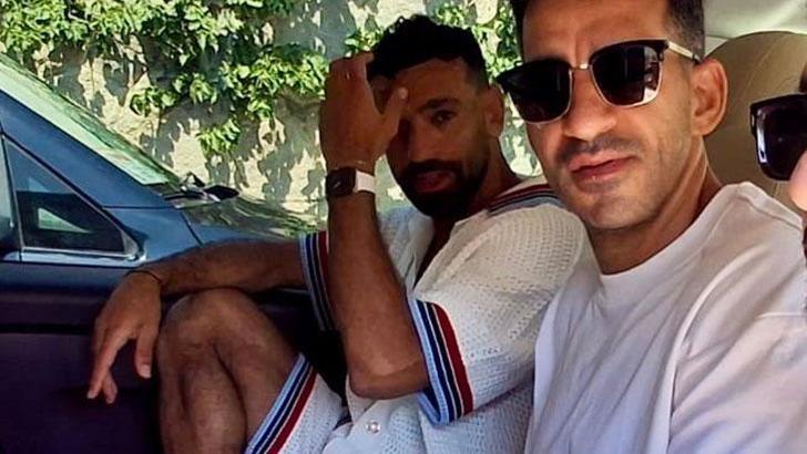 Premier Lig'in gol kralı Salah, yorgunluğunu Bodrum'da attı