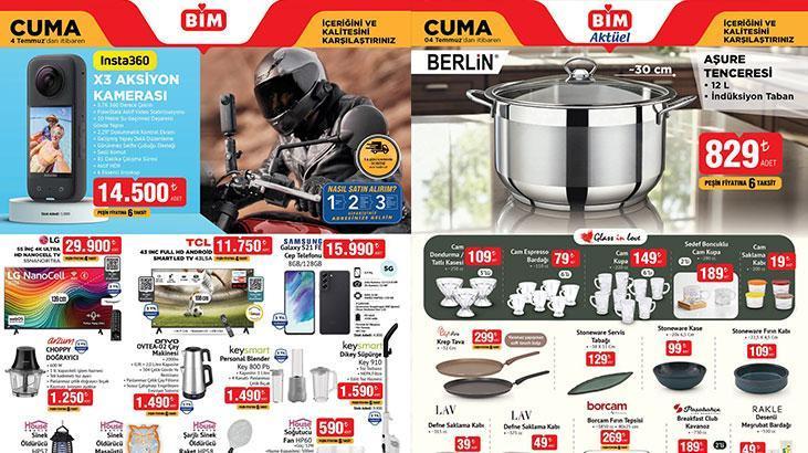 TEMMUZ AYI İLK BİM AKTÜEL KATALOGLAR! 1-4 Temmuz BİM aktüel kataloğunda bu hafta hangi ürünler satışa çıkacak? Aksiyon Kamerası, Samsung Cep Telefonu, Şarjlı Sinek Öldürücü...