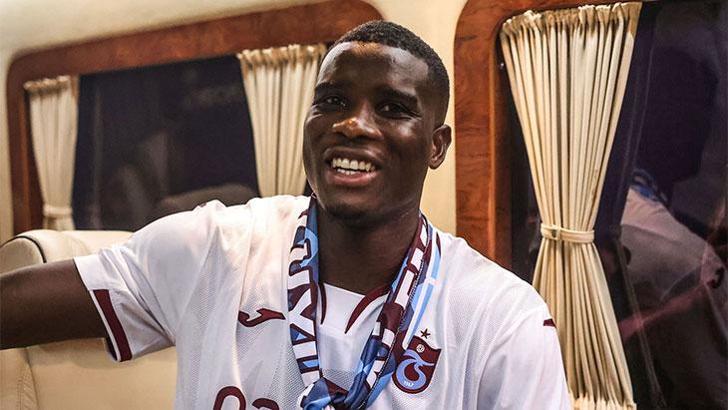 Trabzonspor'un yeni transferi Paul Onuachu şehre geldi! 'Burada bitmemiş bir işim vardı'