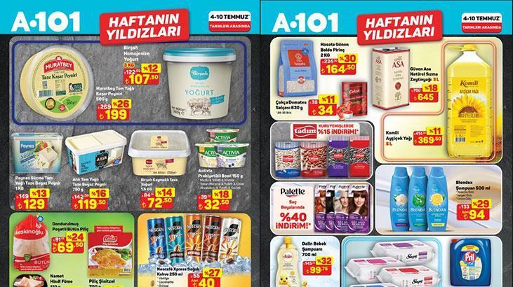 A101 4-10 TEMMUZ AKTÜEL İNDİRİMLERİ! A101 4-10 Temmuz haftanın yıldızları kataloğunda hangi ürünler indirimli olarak satışa çıktı?