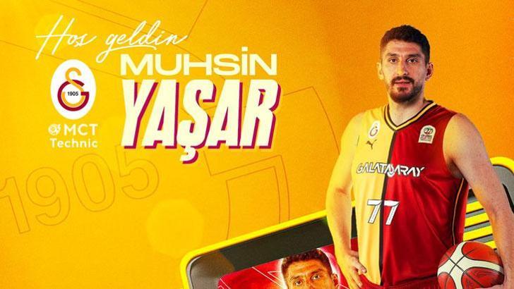 Galatasaray MCT Technic, Muhsin Yaşar'ı transfer etti!