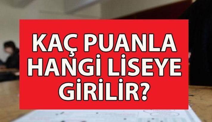KAÇ PUANLA HANGİ LİSEYE GİDİLİR 2025? LGS baraj puanı var mı? 200, 220, 250, 290, 300, 320, 350, 380, 400, 420, 440, 460 puanla nereye girilir?