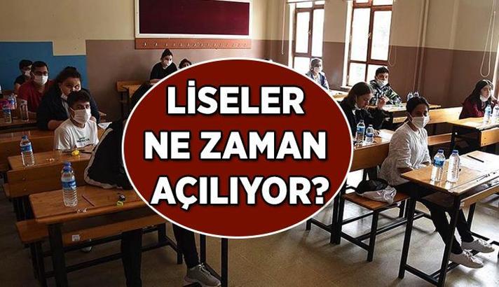 Liseler ne zaman açılıyor? 2025-2026 Eğitim yılında lise hazırlık, 1,2,3,4. sınıflar hangi ayda, hangi gün okula başlıyor?