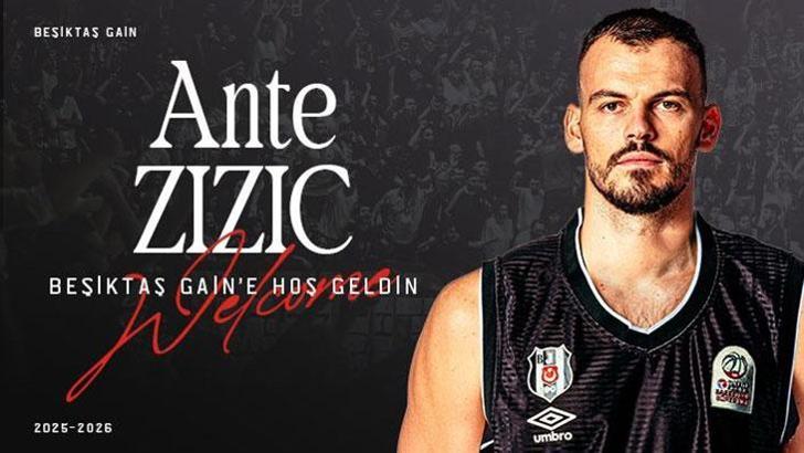 Beşiktaş'tan bir takviye daha! Ante Zizic transferi açıklandı
