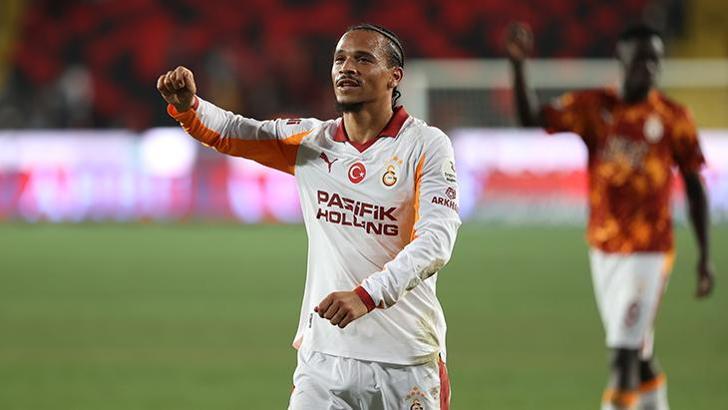 Galatasaray'da Leroy Sane ilk resmi maçına çıktı!