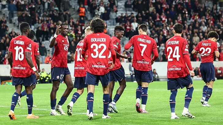 Berke Özer oynadı! Lille, Avrupa Ligi'nde galip geldi