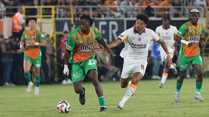 Alanyaspor - Galatasaray maçından kareler