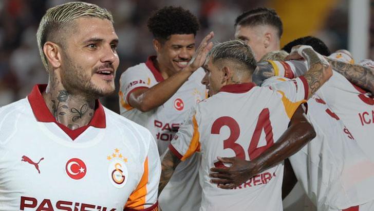 Galatasaray'dan Süper Lig'de 7'de 7! Alanyaspor evinde mağlup