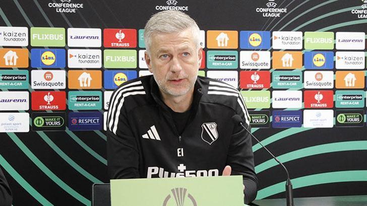 Legia Varşova teknik direktörü Iordanescu: Samsunspor'a büyük saygı duyuyorum