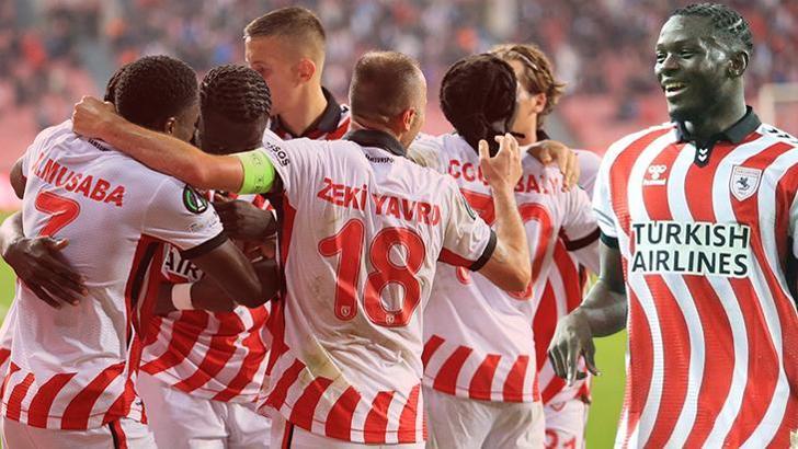 Avrupa'da Samsunspor'dan tarihi galibiyet! Ukrayna devini dağıttı
