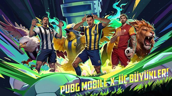 PUBG MOBILE ve 3 büyükler güçlerini birleştirdi