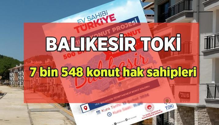 BALIKESİR TOKİ KURA ÇEKİLİŞİ CANLI YAYIN İZLE: TOKİ Balıkesir 7 Bin 548 konut için hak sahipleri canlı yayında belli oluyor! TOKİ Balıkesir kura sonucu sorgula