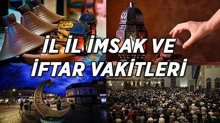 YA ŞEHR-İ RAMAZAN! DİYANET 81 İL İMSAK VE İFTAR VAKİTLERİ | Sahura saat kaçta kalkılacak? İmsak vakti saat kaçta? İstanbul-Ankara-İzmir il il imsak ve iftar saatleri...