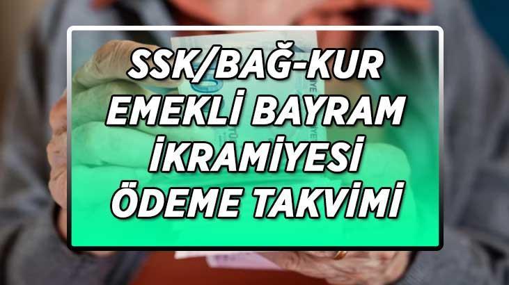 EMEKLİ BAYRAM İKRAMİYESİ | SSK, Bağ-Kur Ramazan Bayramı emekli ikramiyesi ne zaman, hangi tarihte hesaplara yatacak? Bakan Işıkhan takvimi duyurdu