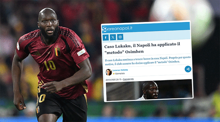 Napoli'de Lukaku krizi! 'Osimhen muamelesi yapılıyor'