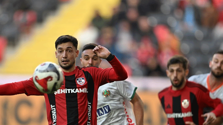 Gaziantep FK ile Alanyaspor puanlar paylaşıldı