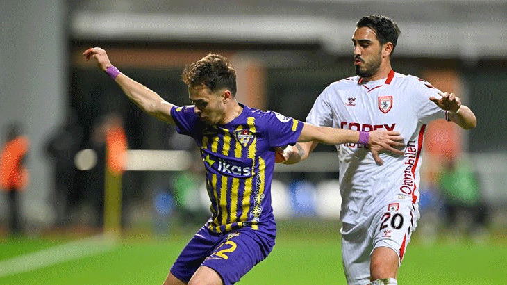 Süper Lig'de Samsunspor, Eyüpspor'u geriden gelerek mağlup etti