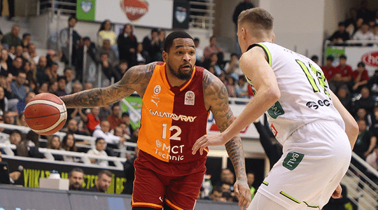 Basketbol Süper Ligi'nde erteleme maçının galibi Galatasaray