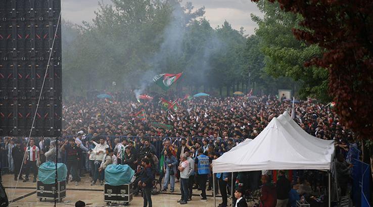 Amed SK Süper Lig'e yükseldi