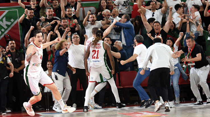 Karşıyaka Basketbol, son saniyede ligde kaldı!