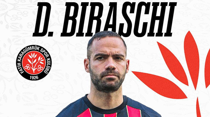 Fatih Karagümrük, Davide Biraschi ile yeni sözleşme imzaladı