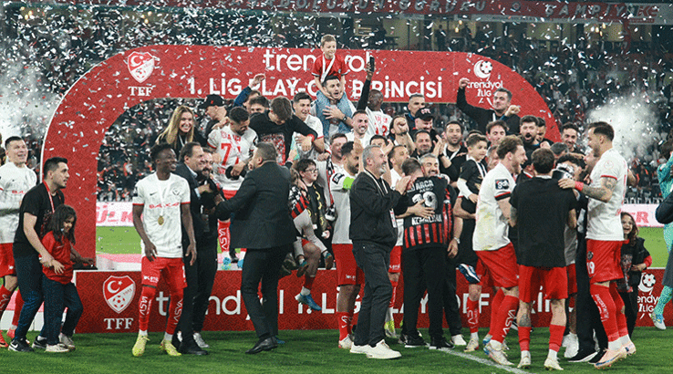 1. Lig'de play-off finalinde Esenler Erokspor ile Çorum FK karşı karşıya