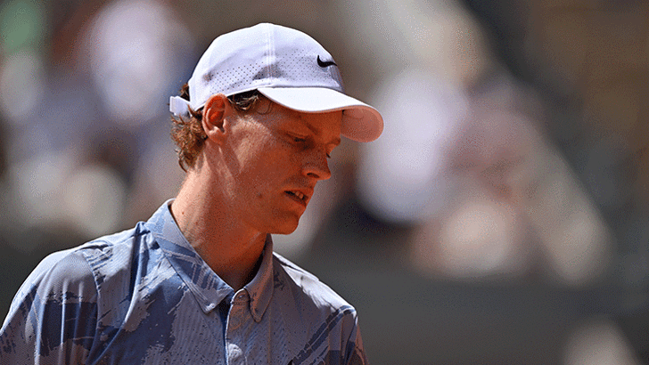 Dünyanın 1 numarası Jannik Sinner'den Roland Garros'a erken veda!