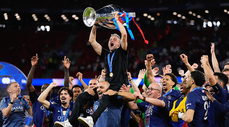 PSG teknik direktörü Luis Enrique çok mutlu! 'Net şekilde hak ettik'