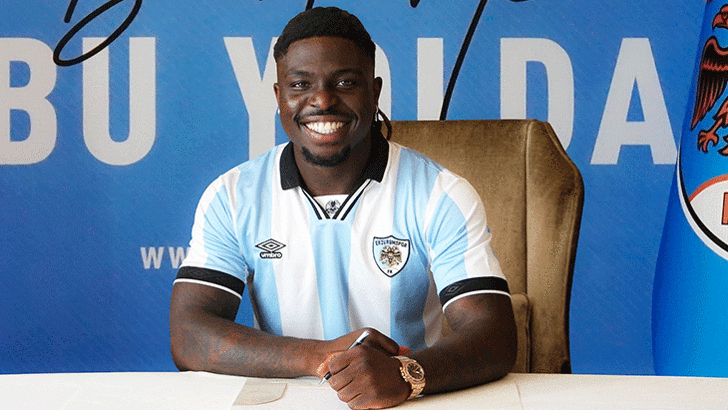 Ebosele, Erzurumspor FK'nın ilk İrlandalı ismi oldu