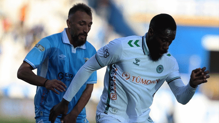 Erzurumspor FK, Konyaspor'u tek golle geçti! Ligde siftah yaptı