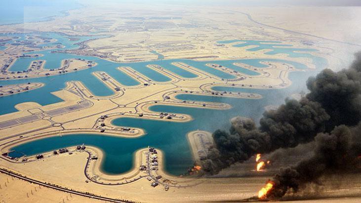 Kuveyt'in savaşta keşfettiği hazine! Çöl ve deniz bir arada, üzerinde 250 bin kişi yaşıyor