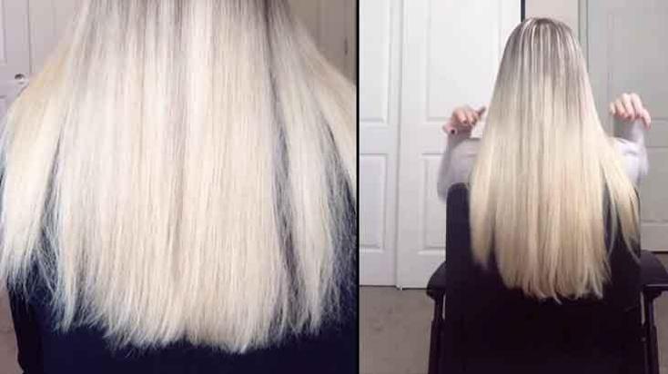 2p hilesiyle saçlar 1 ayda Rapunzel gibi! Tek gereken pirinç, daha basiti yok