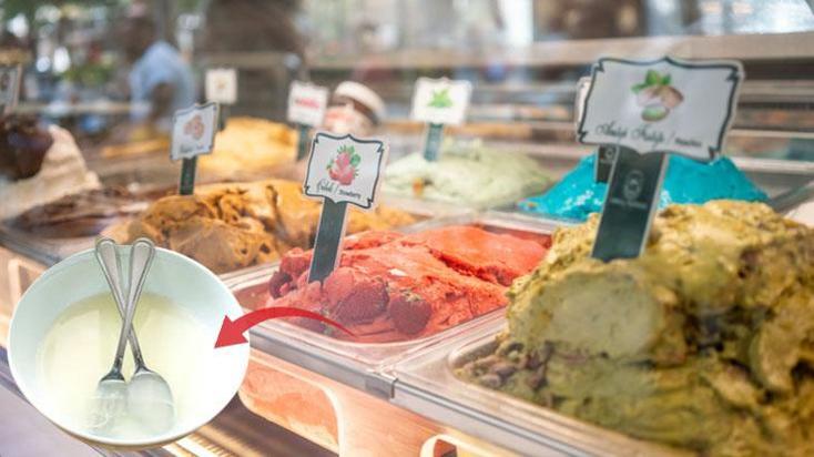 Açık dondurma severlere kötü haber! Suda bekleyen kaşıklar mikrop saçıyor