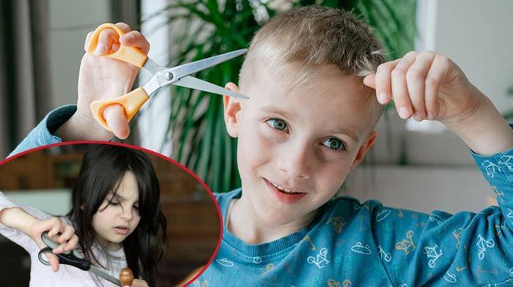 Neden eline makası alan saçını kesiyor? Ebeveynin ilk tepkisi her şeyin anahtarı! 'Yaramazlık değil'