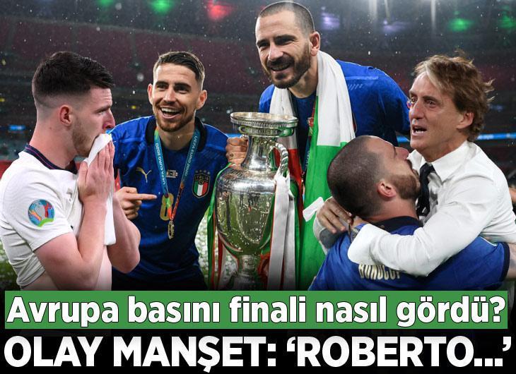 İtalya-İngiltere finalinin ardından olay başlık: "Roberto..."