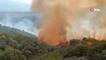 Manisa'da korkutan yangın! Havadan ve karadan müdahale sürüyor