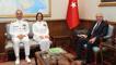 Milli Savunma Bakanı Güler, ABD Deniz Kuvvetleri Komutanı Oramiral Franchetti ile görüştü