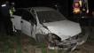 Konya'da kontrolden çıkan otomobil sebze bahçesine girdi: 5 yaralı