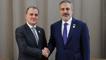 Bakan Fidan, Azerbaycan Dışişleri Bakanı Bayramov ile Şuşa'da görüştü