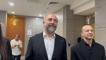 Halit Ergenç ve Rıza Kocaoğlu adliyeye geldi