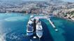 Kuşadası'na 3 kruvaziyerle 8 bin 560 turist geldi