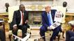 Trump, Güney Afrika Devlet Başkanı ile görüştü