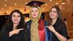 2 kanseri Yendi, üniversiteden birincilikle mezun oldu! Diplomasını kızının elinden aldı