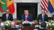 Trump'tan ana dili İngilizce olan Liberya liderine tarihi gaf! 'Konuşmayı nereden öğrendiniz?'