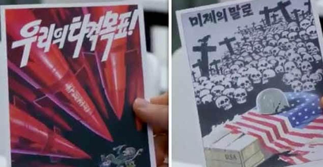 Kuzey Kore'nin ABD karşıtı propagandası ortaya çıktı